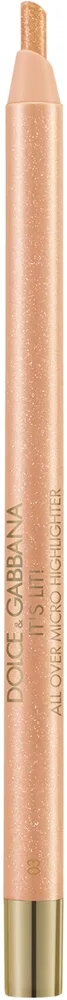 Dolce&Gabbana Bold It's Lit! - Розовый кремовый хайлайтер в стике-карандаше оттенок 03 Golden Hour - Shimmering Champagne, 0 g