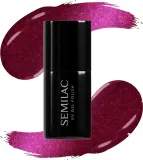 Semilac UV Hybrid Silk Effect - Гибридный лак для ногтей с использованием УФ / СВ-лампы, 7 мл, оттенок 468 Pink Cosy Essential — фото 2