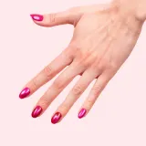 Semilac UV Hybrid Silk Effect - Гибридный лак для ногтей с использованием УФ / СВ-лампы, 7 мл, оттенок 468 Pink Cosy Essential — фото 3