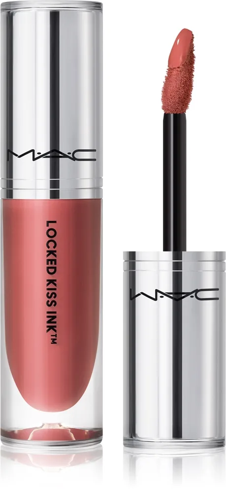 MAC Cosmetics Locked Kiss Ink 24HR Lipcolour - Долговременная матовая помадка в жидкой форме оттенок Mischief, 4 ml