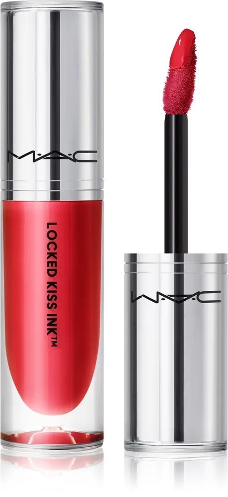 MAC Cosmetics Locked Kiss Ink 24HR Lipcolour - Долговременная матовая помадка в жидкой форме оттенок Ruby True, 4 ml