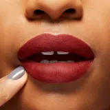 MAC Cosmetics Locked Kiss Ink 24HR Lipcolour - Долговременная матовая помадка в жидкой форме оттенок Poncy, 4 ml — фото 4