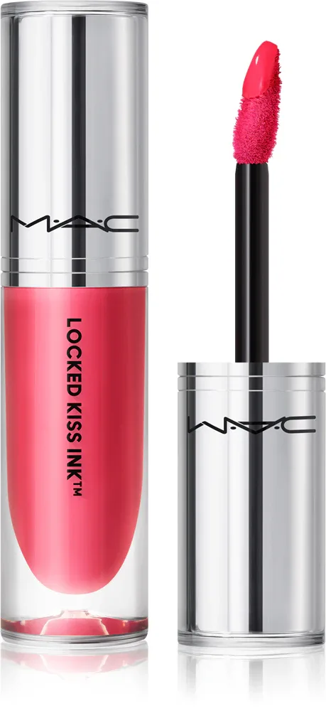MAC Cosmetics Locked Kiss Ink 24HR Lipcolour - Долговременная матовая помадка в жидкой форме, 4 мл, оттенок Gracious