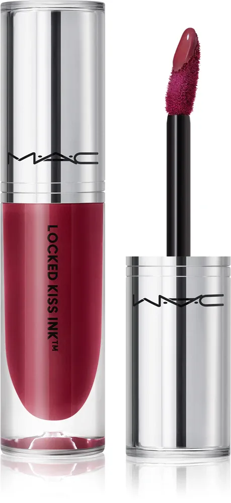 MAC Cosmetics Locked Kiss Ink 24HR Lipcolour - Долговременная матовая помадка в жидкой форме, 4 мл, оттенок Decadence