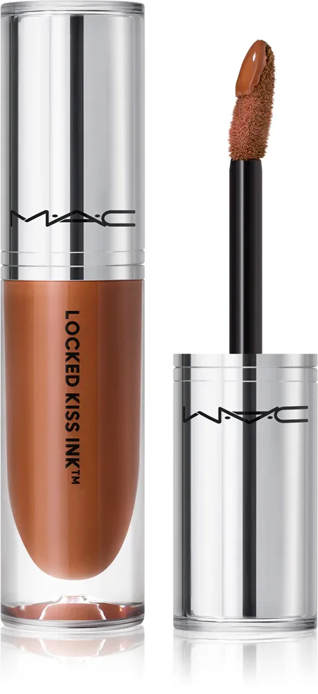 MAC Cosmetics Locked Kiss Ink 24HR Lipcolour - Долговременная матовая помадка в жидкой форме, 4 мл, оттенок Posh