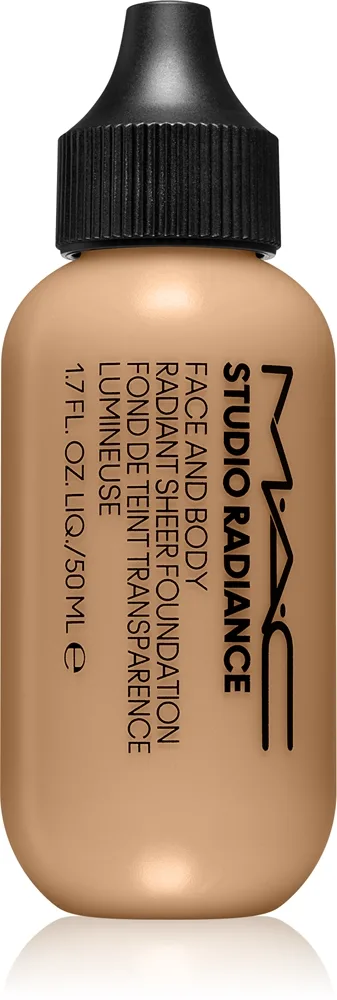 MAC Cosmetics Studio Radiance Face and Body Radiant Sheer Foundation - легкий тональный крем для лица и тела оттенок C3, 50 ml