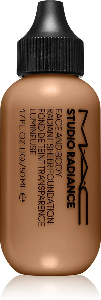 MAC Cosmetics Studio Radiance Face and Body Radiant Sheer Foundation - легкий тональный крем для лица и тела оттенок N5, 50 ml