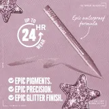 NYX Professional Makeup Epic Ink Glitz - Металлический карандаш для глаз оттенок Shimmer Stitch, 1 ml — фото 3