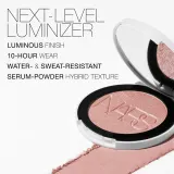 NARS Light Reflecting Powder Luminizer - Розовый хайлайтер для лица, 6 г, оттенок EROS — фото 5