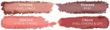 Gucci Gucci Beauty Palette de Beaute Quatuor - Палетка косметики: многофункциональный продукт для макияжа глаз, губ и лица оттенок 02 Rosa Nitida, 6 g — фото 2