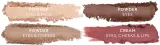 Gucci Gucci Beauty Palette de Beaute Quatuor - Палетка косметики: многофункциональный продукт для макияжа глаз, губ и лица оттенок 01 Summerina Brown, 6 g — фото 2