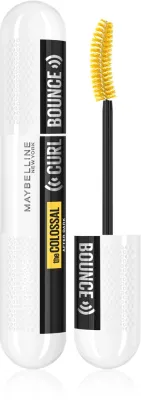 MAYBELLINE NEW YORK The Colossal Curl Bounce After Dark - Тушь для ресниц, увеличивающая объем и подкручивающая, супер черная, 10 мл