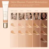 Clarins Skin Illusion Tinted Moisturizer - Крем тонирующий SPF 25, 40 мл, оттенок 07 — фото 4