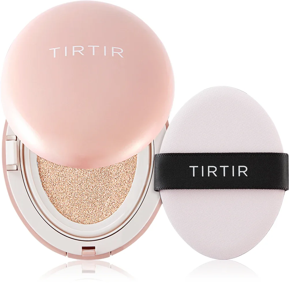 TIRTIR Mask Fit Aura Cushion Mini - Матирующий макияж в губке, 4 г, оттенок 17C Porcelain