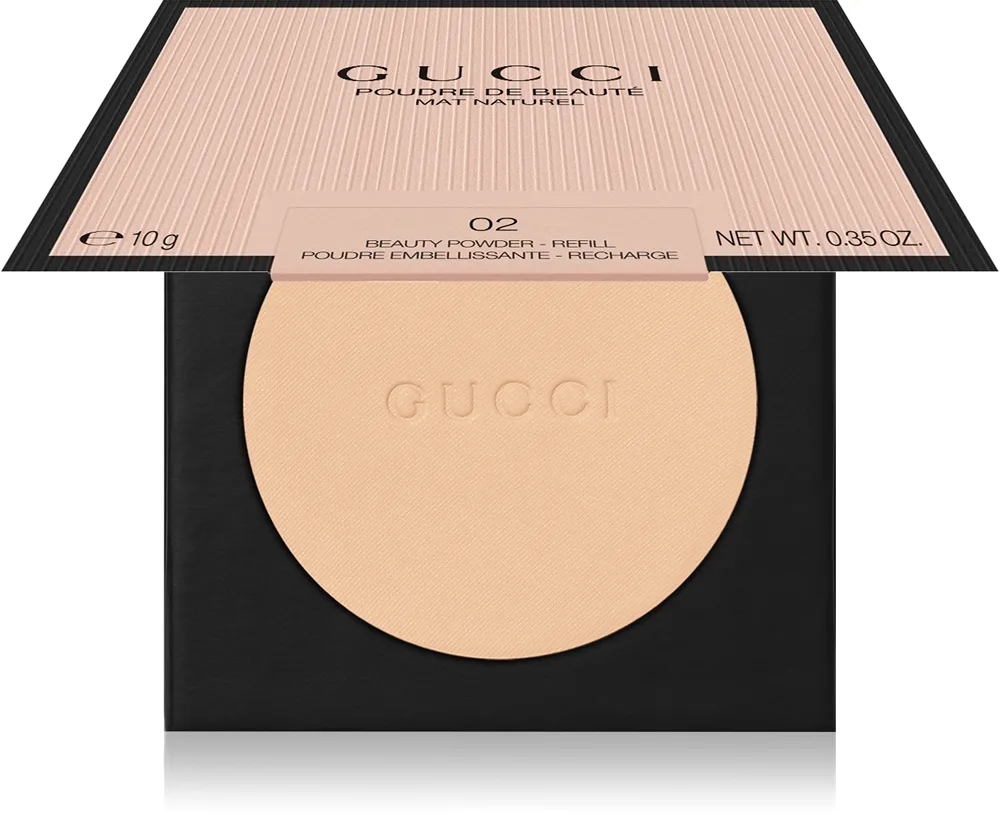 Gucci Gucci Beauty Poudre De Beaute Matte Powder - Пудра матирующая наполнение оттенок 02, 10 g