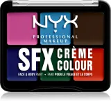 NYX Professional Makeup Halloween SFX Paints - Палетка многофункциональная для тела и лица оттенок 02 Secondary, 6 g — фото 1