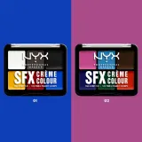 NYX Professional Makeup Halloween SFX Paints - Палетка многофункциональная для тела и лица оттенок 02 Secondary, 6 g — фото 6