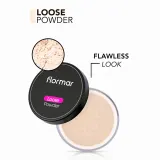 flormar Loose Powder - Пудра сыпучая, 18 г, оттенок 002 Light Sand — фото 4