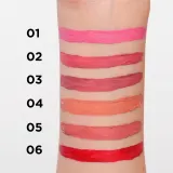 Eveline Cosmetics Wonder Match - Долговременная матовая помадка в жидкой форме с гиалуроновой кислотой, 6 мл, оттенок 04 Carmel — фото 2