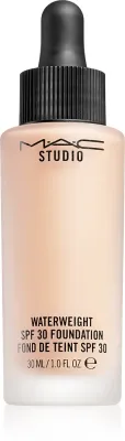 MAC Cosmetics Studio Waterweight SPF 30 Foundation - Легкий увлажняющий тональный крем SPF 30, 30 мл