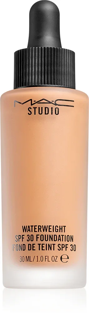 MAC Cosmetics Studio Waterweight SPF 30 Foundation - Легкий увлажняющий тональный крем SPF 30, 30 мл, оттенок NC 44