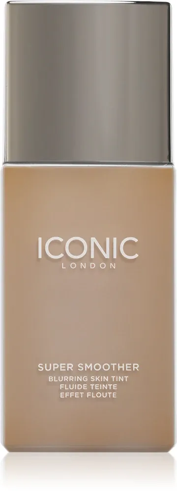 ICONIC London Super Smoother Blurring Skin Tint - Легкое увлажняющее тональное средство, 30 мл, оттенок Neutral Tan