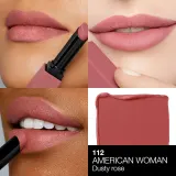 NARS Powermatte Lipstick - Трендовая помада с матовым эффектом оттенок American Woman, 1 g — фото 3