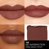 NARS Powermatte Lipstick - Трендовая помада с матовым эффектом, 1 г, оттенок NO SATISFACTION — фото 3