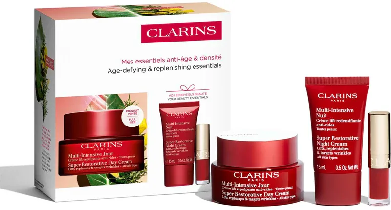 Clarins Super Restorative Collection - Подарочный набор для зрелой кожи, 0