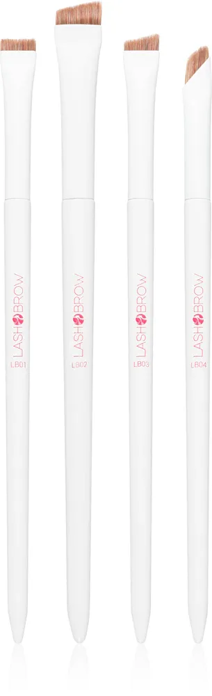 Lash Brow Precision - Набор кистей для макияжа глаз, 4 szt.