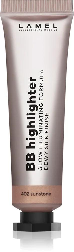 LAMEL Insta BB Highlighter - Розовый крем-хайлайтер, 10 мл, оттенок 402 Sunstone
