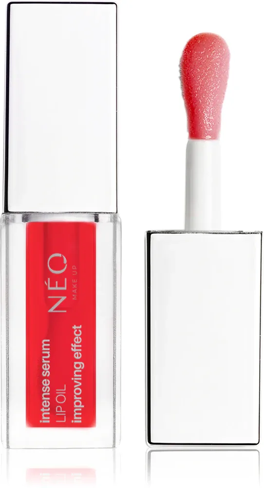 NEO MAKE UP Intense Serum Lip Oil - Бальзам для губ с питательным маслом, 5 мл, оттенок 06 Cherry