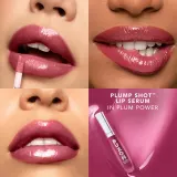 Buxom PLUMP SHOT COLLAGEN PEPTIDES ADVANCED PLUMPING LIP SERUM - Блеск для губ, придающий объем оттенок SHEER TINTS Plum Power, 4 ml — фото 3