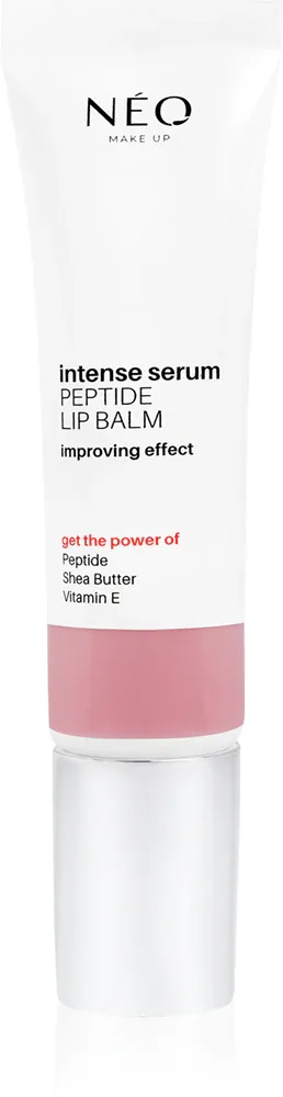NEO MAKE UP Intense Serum Peptide Lip Balm - Бальзам для губ с интенсивным действием с пептидами., 10 мл, оттенок 02 Perfect Rose