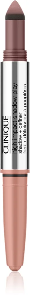 Clinique High Impact Shadow Play - Тени для век в карандаше двойной оттенок Rose +Truffles, 1 g