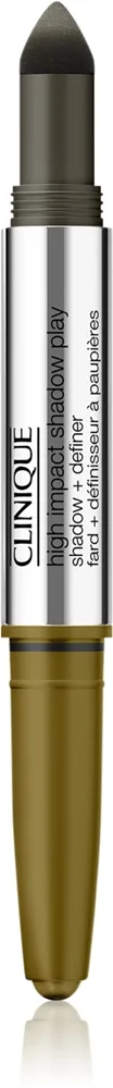 Clinique High Impact Shadow Play - Тени для век в карандаше двойной оттенок Mixed Greens, 1 g