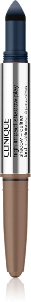 Clinique High Impact Shadow Play - Тени для век в карандаше двойной, 1 г, оттенок Day + Night