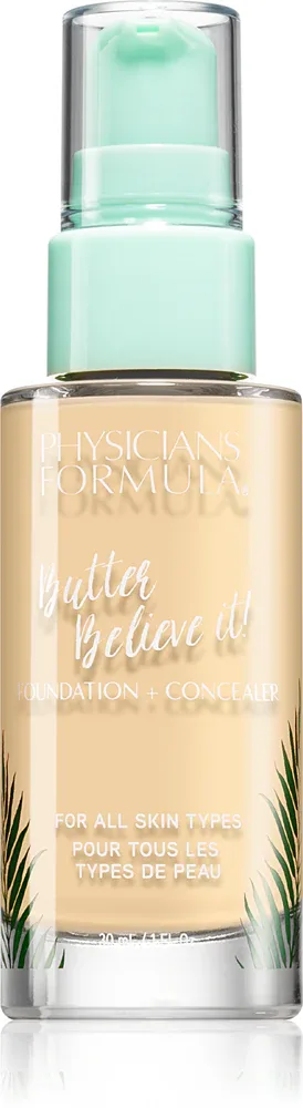 Physicians Formula Butter Believe It! - Корректор-крем и тональное средство в одном, 30 мл, оттенок Fair