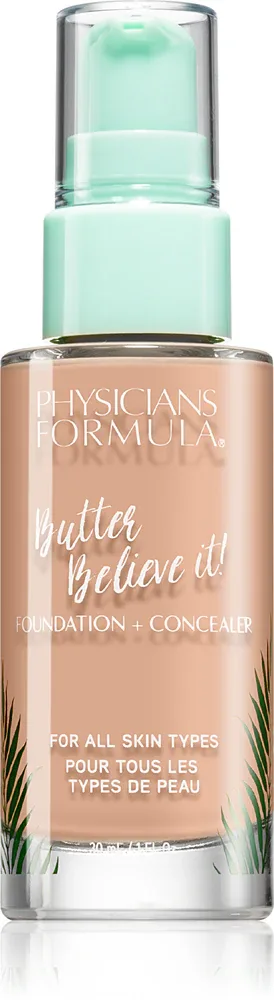 Physicians Formula Butter Believe It! - Корректор-крем и тональное средство в одном оттенок Light, 30 ml