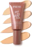 Paese Get The Glow Look Illuminating Foundation - Легкий тональный крем с эффектом сияния SPF 20 оттенок 2N Sand Beige, 30 ml — фото 3