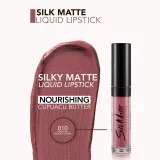 flormar Silk Matte - Долговременная матовая помада в жидкой форме, 4 мл, оттенок Tender Terra — фото 3