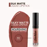 flormar Silk Matte - Долговременная матовая помада в жидкой форме оттенок 002 Fall Rose, 4 ml — фото 3