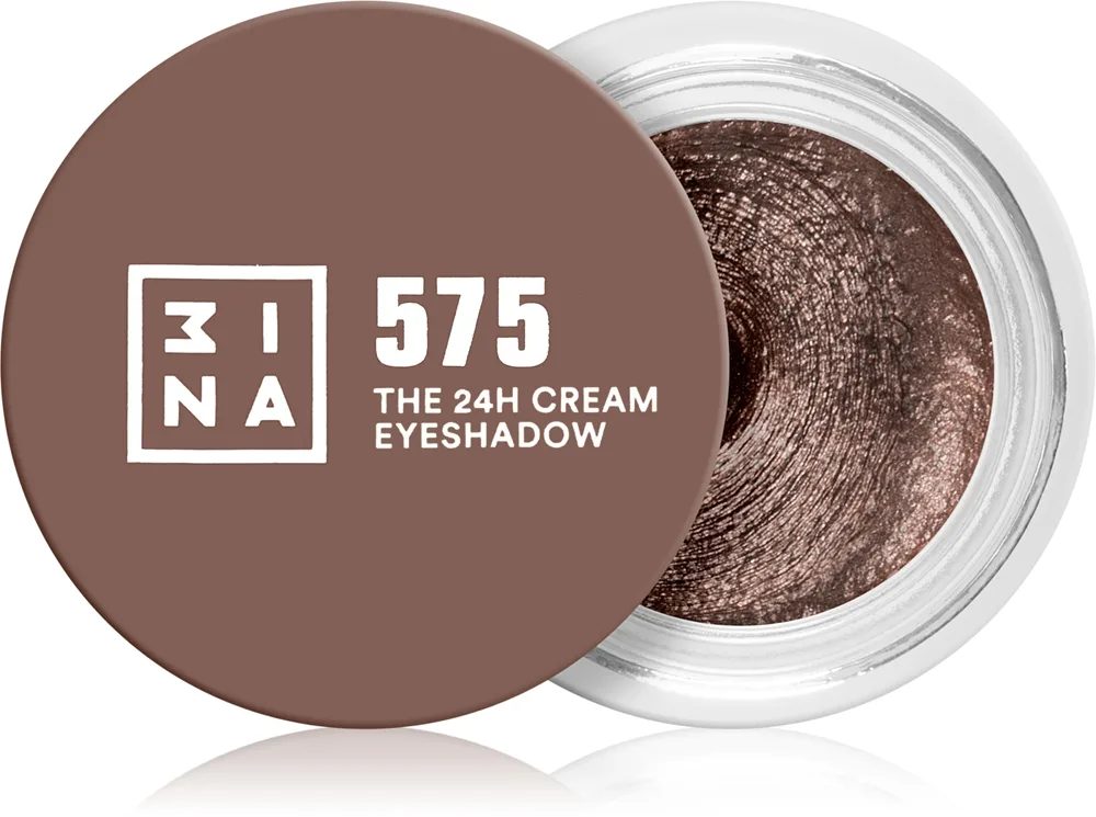 3INA The 24H Cream Eyeshadow - Тени в креме оттенок 575 Brown, 3 ml