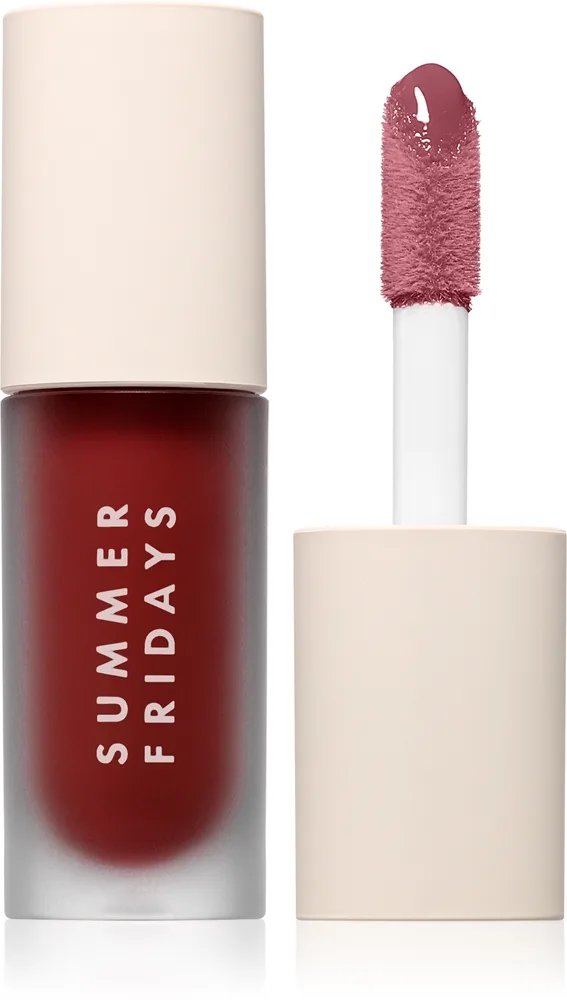 Summer Fridays Dream Lip Oil - Блеск для губ: олейк навилжающий до уст оттенок Midnight Berry, 4 ml