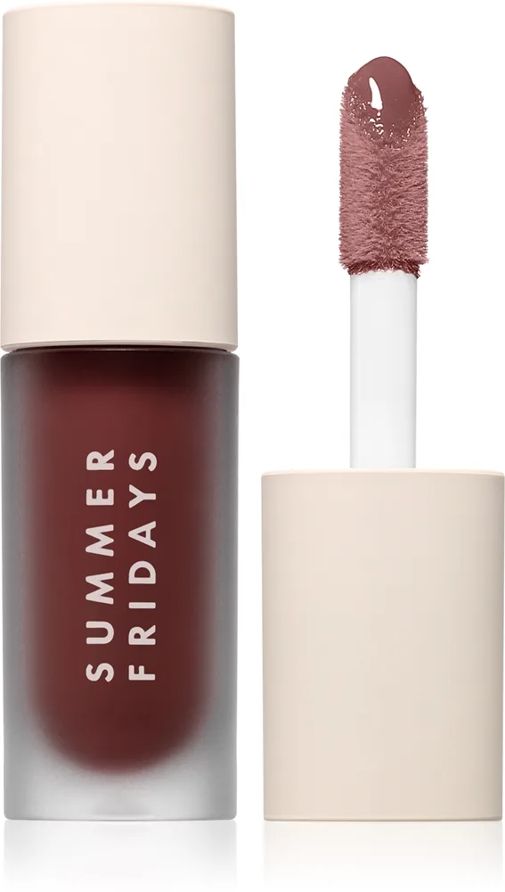 Summer Fridays Dream Lip Oil - Блеск для губ: олейк навилжающий до уст оттенок RosewoотNights, 4 ml