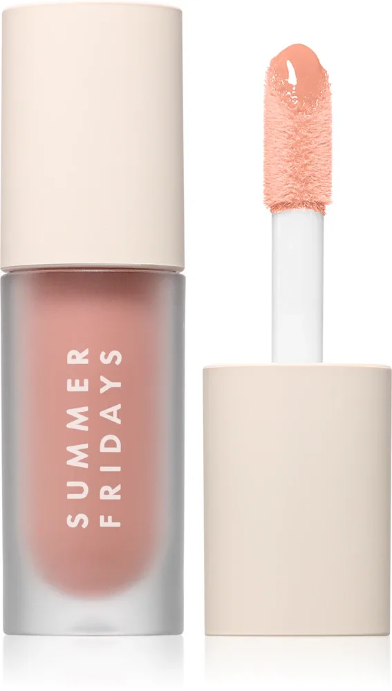 Summer Fridays Dream Lip Oil - Блеск для губ: олейк навилжающий до уст, 4 мл, оттенок Bare Sand