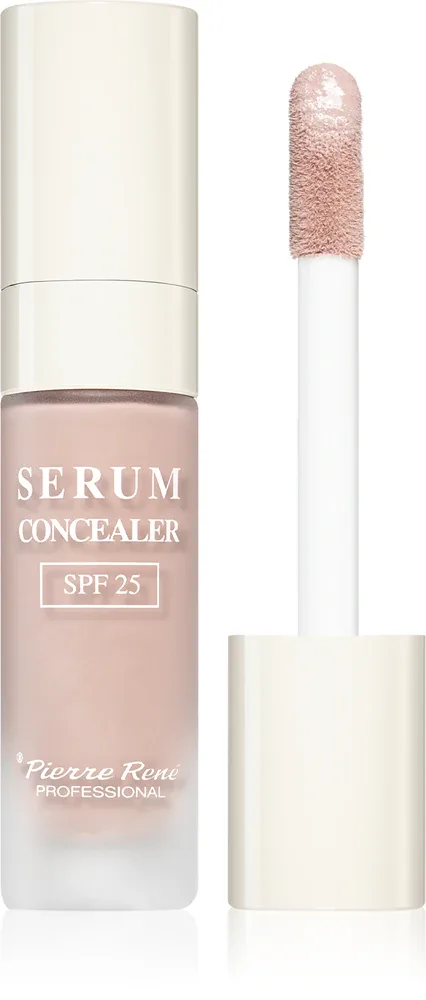 Pierre Rene Serum Concealer - Корректор в жидкой текстуре с SPF 25, 7 мл, оттенок No. 01