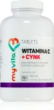 MyVita Witamina C + Cynk - Таблетки для поддержки иммунитета, 100 tabletek — фото 1