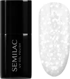 Semilac UV Hybrid Crushed_ICE - Гибридный лак для ногтей с использованием УФ / СВ-лампы оттенок 490 Ice Crushed, 7 ml — фото 1