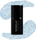 Semilac UV Hybrid Crushed_ICE - Гибридный лак для ногтей с использованием УФ / СВ-лампы оттенок 493 Bubble Gum, 7 ml — фото 2